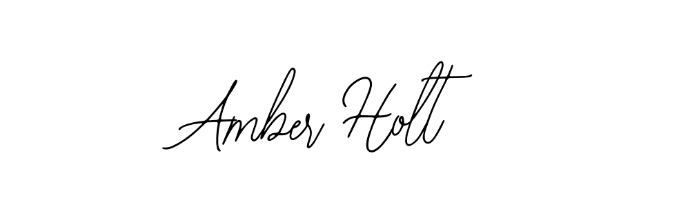 Design your own signature with our free online signature maker. With this signature software, you can create a handwritten (Bearetta-2O07w) signature for name Amber Holt. Amber Holt signature style 12 images and pictures png