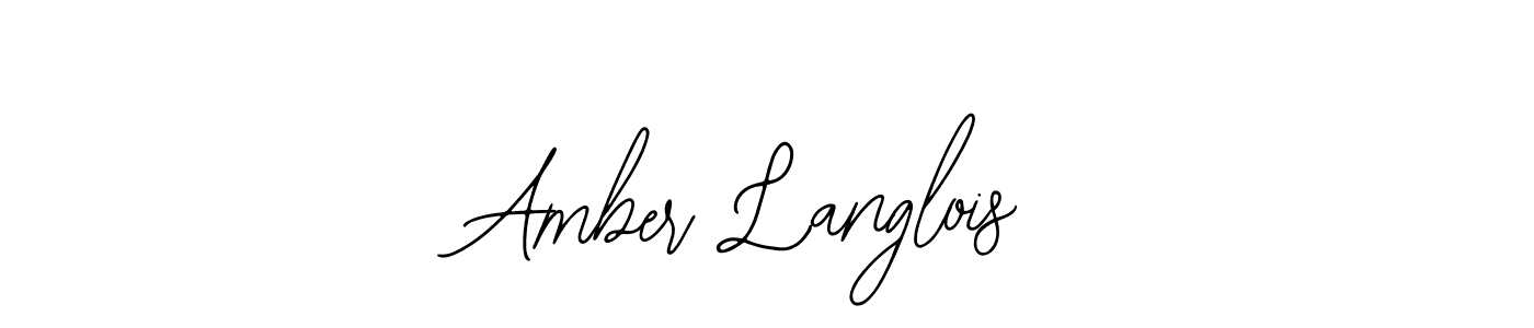 Make a short Amber Langlois signature style. Manage your documents anywhere anytime using Bearetta-2O07w. Create and add eSignatures, submit forms, share and send files easily. Amber Langlois signature style 12 images and pictures png