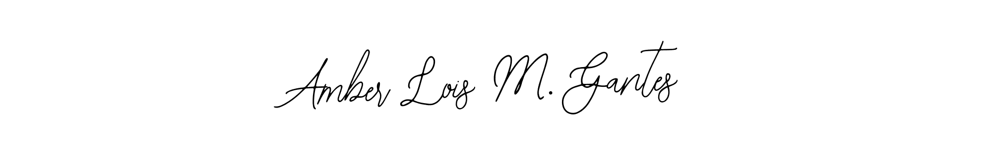 It looks lik you need a new signature style for name Amber Lois M. Gantes. Design unique handwritten (Bearetta-2O07w) signature with our free signature maker in just a few clicks. Amber Lois M. Gantes signature style 12 images and pictures png