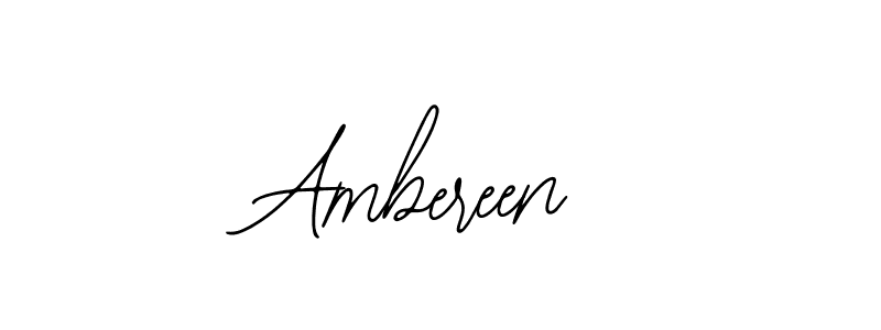 The best way (Bearetta-2O07w) to make a short signature is to pick only two or three words in your name. The name Ambereen include a total of six letters. For converting this name. Ambereen signature style 12 images and pictures png