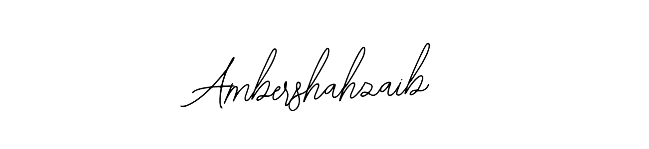 It looks lik you need a new signature style for name Ambershahzaib. Design unique handwritten (Bearetta-2O07w) signature with our free signature maker in just a few clicks. Ambershahzaib signature style 12 images and pictures png