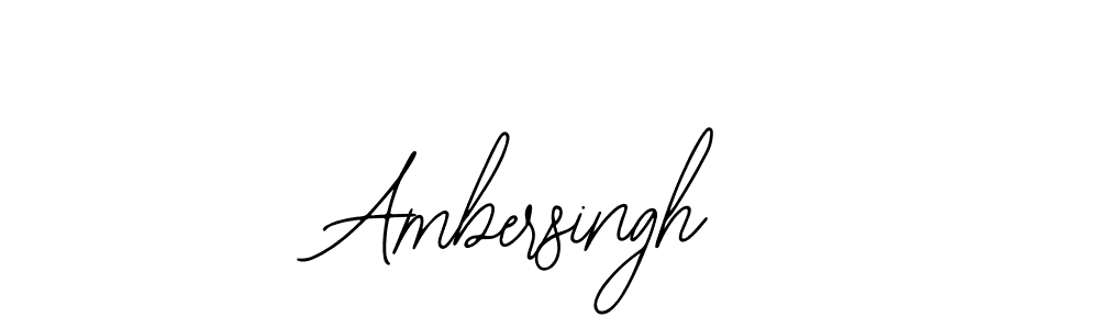 Create a beautiful signature design for name Ambersingh. With this signature (Bearetta-2O07w) fonts, you can make a handwritten signature for free. Ambersingh signature style 12 images and pictures png