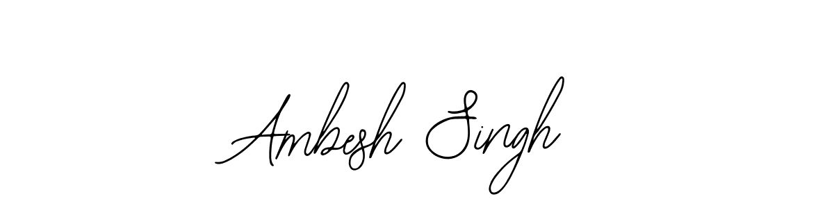 Once you've used our free online signature maker to create your best signature Bearetta-2O07w style, it's time to enjoy all of the benefits that Ambesh Singh name signing documents. Ambesh Singh signature style 12 images and pictures png