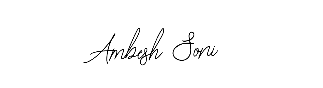 You can use this online signature creator to create a handwritten signature for the name Ambesh Soni. This is the best online autograph maker. Ambesh Soni signature style 12 images and pictures png