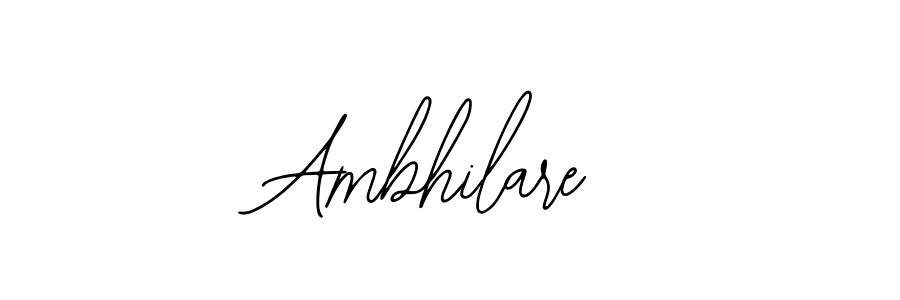 Ambhilare stylish signature style. Best Handwritten Sign (Bearetta-2O07w) for my name. Handwritten Signature Collection Ideas for my name Ambhilare. Ambhilare signature style 12 images and pictures png