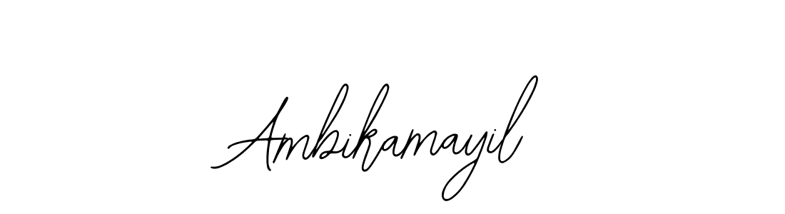 Ambikamayil stylish signature style. Best Handwritten Sign (Bearetta-2O07w) for my name. Handwritten Signature Collection Ideas for my name Ambikamayil. Ambikamayil signature style 12 images and pictures png