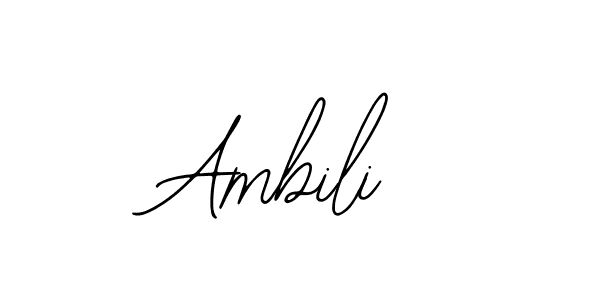 Bearetta-2O07w is a professional signature style that is perfect for those who want to add a touch of class to their signature. It is also a great choice for those who want to make their signature more unique. Get Ambili name to fancy signature for free. Ambili signature style 12 images and pictures png