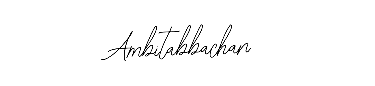 Best and Professional Signature Style for Ambitabbachan. Bearetta-2O07w Best Signature Style Collection. Ambitabbachan signature style 12 images and pictures png