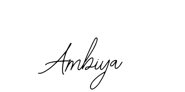 if you are searching for the best signature style for your name Ambiya. so please give up your signature search. here we have designed multiple signature styles  using Bearetta-2O07w. Ambiya signature style 12 images and pictures png