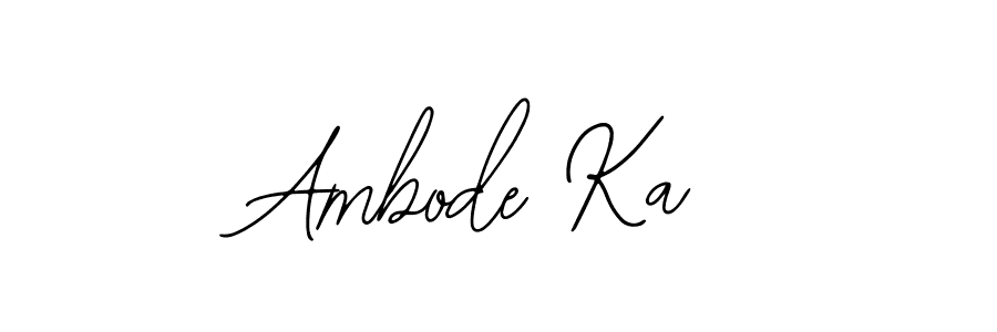 Check out images of Autograph of Ambode Ka name. Actor Ambode Ka Signature Style. Bearetta-2O07w is a professional sign style online. Ambode Ka signature style 12 images and pictures png