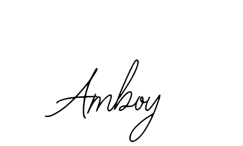 Also You can easily find your signature by using the search form. We will create Amboy name handwritten signature images for you free of cost using Bearetta-2O07w sign style. Amboy signature style 12 images and pictures png