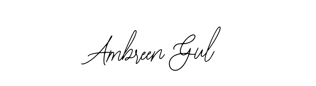 Similarly Bearetta-2O07w is the best handwritten signature design. Signature creator online .You can use it as an online autograph creator for name Ambreen Gul. Ambreen Gul signature style 12 images and pictures png