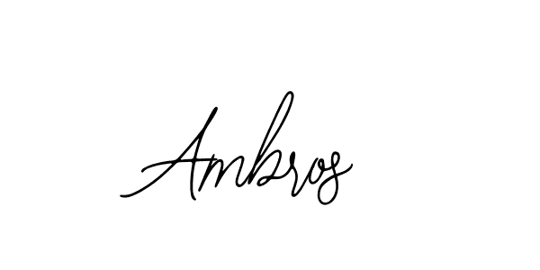 Make a beautiful signature design for name Ambros. Use this online signature maker to create a handwritten signature for free. Ambros signature style 12 images and pictures png