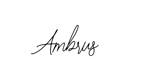 The best way (Bearetta-2O07w) to make a short signature is to pick only two or three words in your name. The name Ambrus include a total of six letters. For converting this name. Ambrus signature style 12 images and pictures png