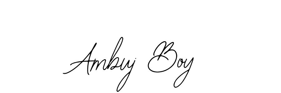 Design your own signature with our free online signature maker. With this signature software, you can create a handwritten (Bearetta-2O07w) signature for name Ambuj Boy. Ambuj Boy signature style 12 images and pictures png