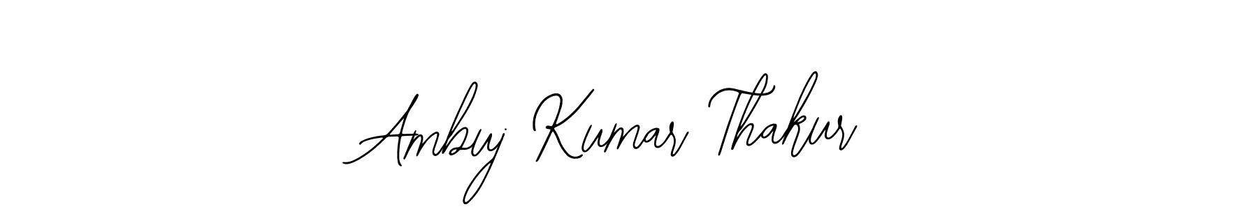 You should practise on your own different ways (Bearetta-2O07w) to write your name (Ambuj Kumar Thakur) in signature. don't let someone else do it for you. Ambuj Kumar Thakur signature style 12 images and pictures png