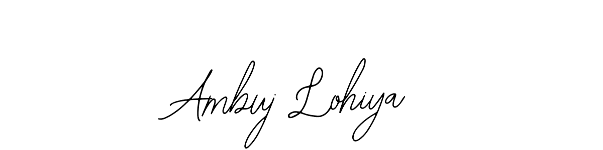 Use a signature maker to create a handwritten signature online. With this signature software, you can design (Bearetta-2O07w) your own signature for name Ambuj Lohiya. Ambuj Lohiya signature style 12 images and pictures png