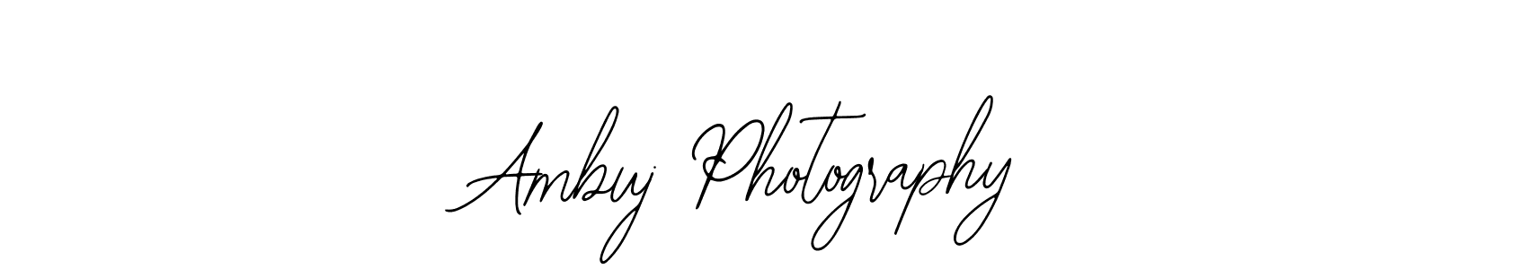 How to make Ambuj Photography signature? Bearetta-2O07w is a professional autograph style. Create handwritten signature for Ambuj Photography name. Ambuj Photography signature style 12 images and pictures png