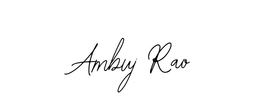 How to Draw Ambuj Rao signature style? Bearetta-2O07w is a latest design signature styles for name Ambuj Rao. Ambuj Rao signature style 12 images and pictures png