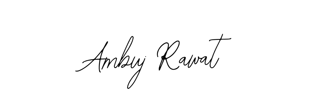 Design your own signature with our free online signature maker. With this signature software, you can create a handwritten (Bearetta-2O07w) signature for name Ambuj Rawat. Ambuj Rawat signature style 12 images and pictures png