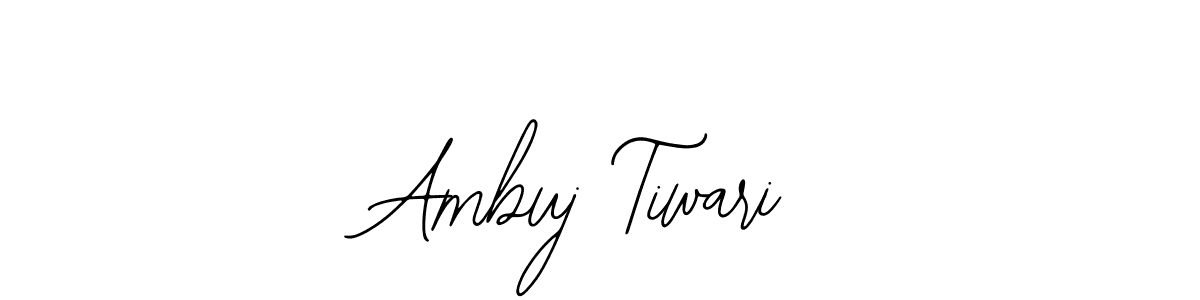 How to make Ambuj Tiwari name signature. Use Bearetta-2O07w style for creating short signs online. This is the latest handwritten sign. Ambuj Tiwari signature style 12 images and pictures png