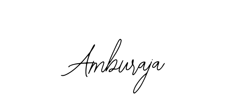 Design your own signature with our free online signature maker. With this signature software, you can create a handwritten (Bearetta-2O07w) signature for name Amburaja. Amburaja signature style 12 images and pictures png