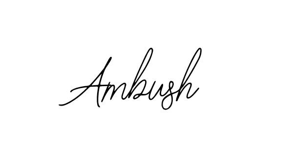 The best way (Bearetta-2O07w) to make a short signature is to pick only two or three words in your name. The name Ambush include a total of six letters. For converting this name. Ambush signature style 12 images and pictures png