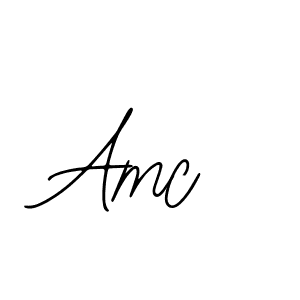 How to make Amc signature? Bearetta-2O07w is a professional autograph style. Create handwritten signature for Amc name. Amc signature style 12 images and pictures png