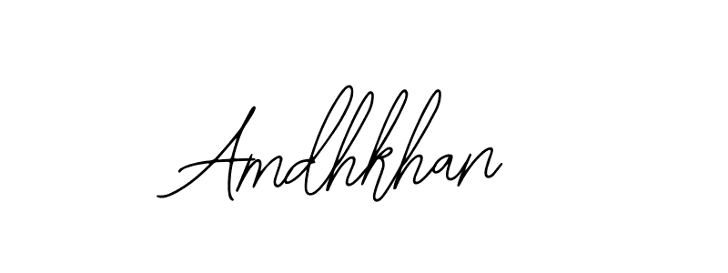 Also we have Amdhkhan name is the best signature style. Create professional handwritten signature collection using Bearetta-2O07w autograph style. Amdhkhan signature style 12 images and pictures png