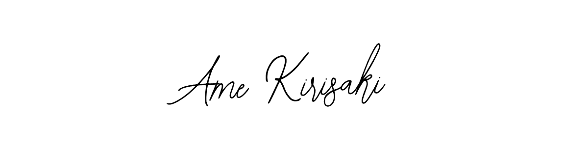 Also we have Ame Kirisaki name is the best signature style. Create professional handwritten signature collection using Bearetta-2O07w autograph style. Ame Kirisaki signature style 12 images and pictures png