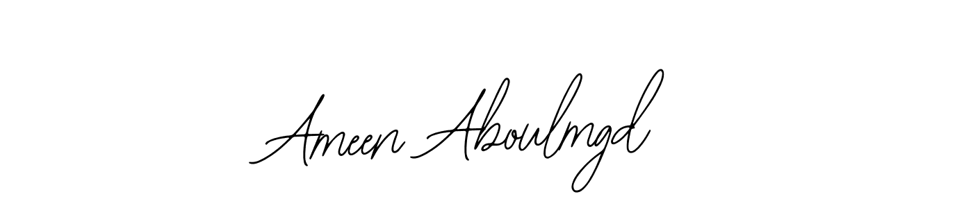 Make a beautiful signature design for name Ameen Aboulmgd. Use this online signature maker to create a handwritten signature for free. Ameen Aboulmgd signature style 12 images and pictures png