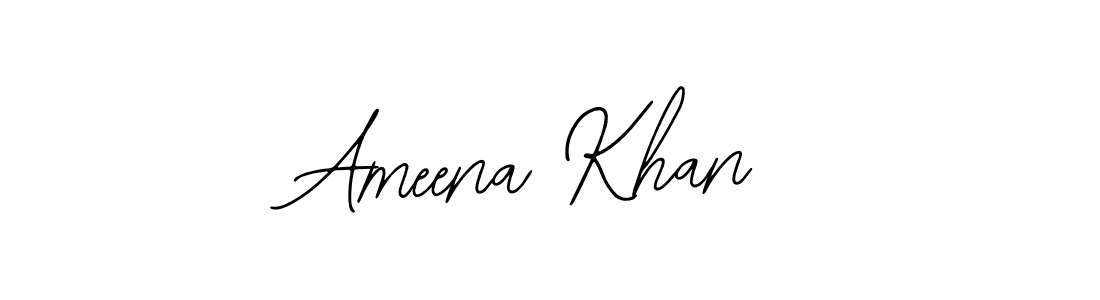 It looks lik you need a new signature style for name Ameena Khan. Design unique handwritten (Bearetta-2O07w) signature with our free signature maker in just a few clicks. Ameena Khan signature style 12 images and pictures png