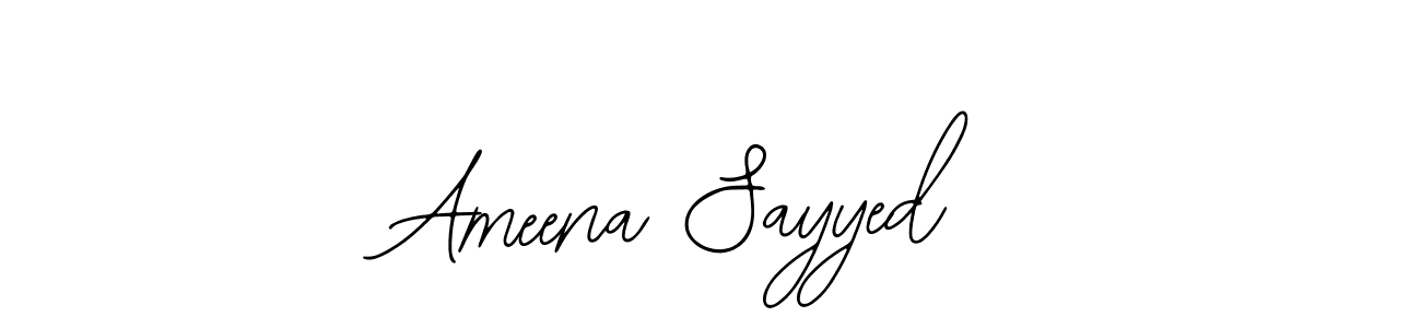 This is the best signature style for the Ameena Sayyed name. Also you like these signature font (Bearetta-2O07w). Mix name signature. Ameena Sayyed signature style 12 images and pictures png