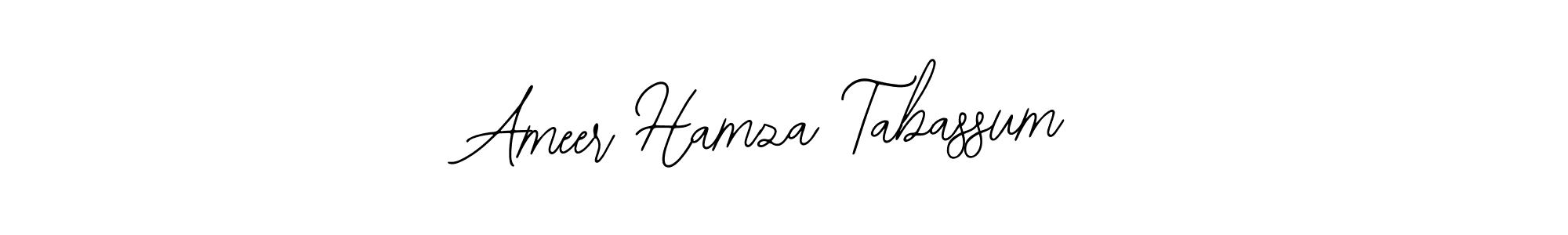 Ameer Hamza Tabassum stylish signature style. Best Handwritten Sign (Bearetta-2O07w) for my name. Handwritten Signature Collection Ideas for my name Ameer Hamza Tabassum. Ameer Hamza Tabassum signature style 12 images and pictures png