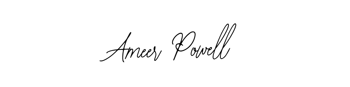 Make a beautiful signature design for name Ameer Powell. With this signature (Bearetta-2O07w) style, you can create a handwritten signature for free. Ameer Powell signature style 12 images and pictures png
