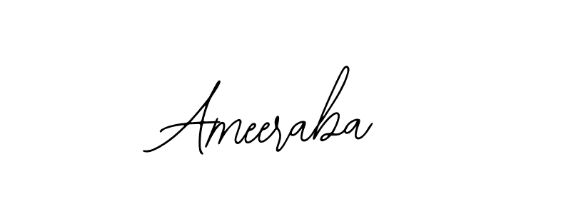 Make a beautiful signature design for name Ameeraba. Use this online signature maker to create a handwritten signature for free. Ameeraba signature style 12 images and pictures png