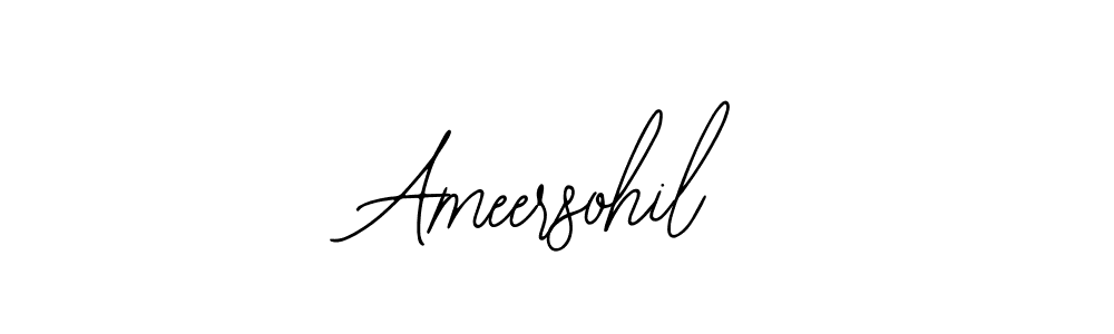 Make a beautiful signature design for name Ameersohil. Use this online signature maker to create a handwritten signature for free. Ameersohil signature style 12 images and pictures png