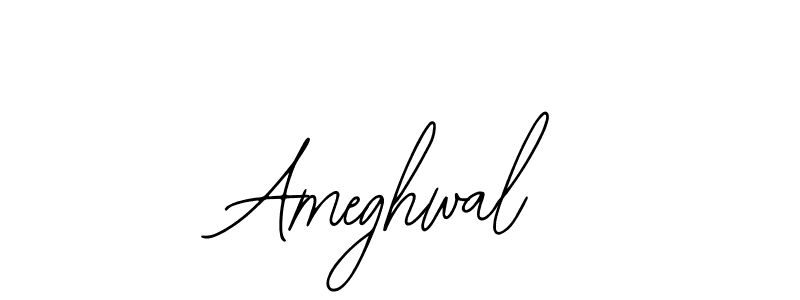 How to make Ameghwal signature? Bearetta-2O07w is a professional autograph style. Create handwritten signature for Ameghwal name. Ameghwal signature style 12 images and pictures png