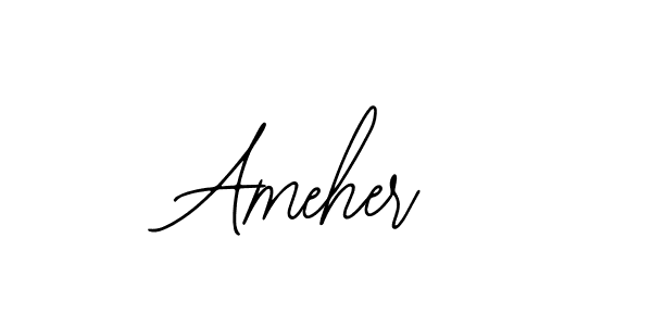 Once you've used our free online signature maker to create your best signature Bearetta-2O07w style, it's time to enjoy all of the benefits that Ameher name signing documents. Ameher signature style 12 images and pictures png