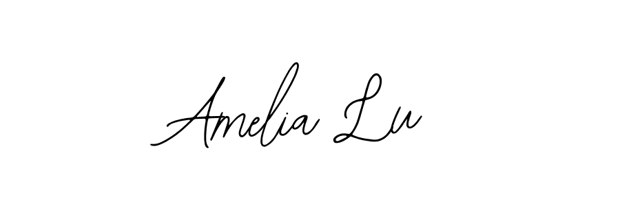 Once you've used our free online signature maker to create your best signature Bearetta-2O07w style, it's time to enjoy all of the benefits that Amelia Lu name signing documents. Amelia Lu signature style 12 images and pictures png