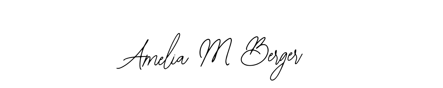 It looks lik you need a new signature style for name Amelia M Berger. Design unique handwritten (Bearetta-2O07w) signature with our free signature maker in just a few clicks. Amelia M Berger signature style 12 images and pictures png