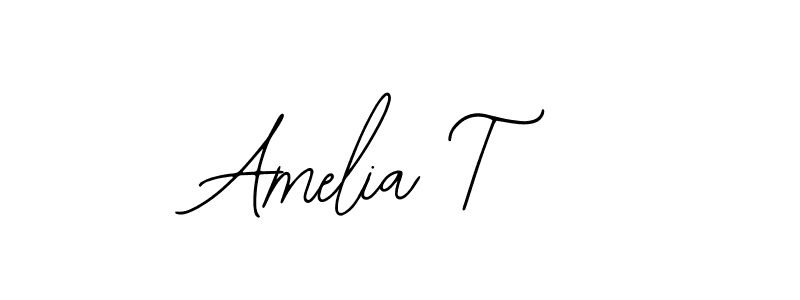 Make a beautiful signature design for name Amelia T. Use this online signature maker to create a handwritten signature for free. Amelia T signature style 12 images and pictures png