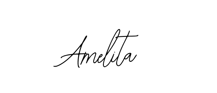 Also we have Amelita name is the best signature style. Create professional handwritten signature collection using Bearetta-2O07w autograph style. Amelita signature style 12 images and pictures png