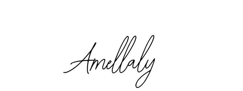 Design your own signature with our free online signature maker. With this signature software, you can create a handwritten (Bearetta-2O07w) signature for name Amellaly. Amellaly signature style 12 images and pictures png