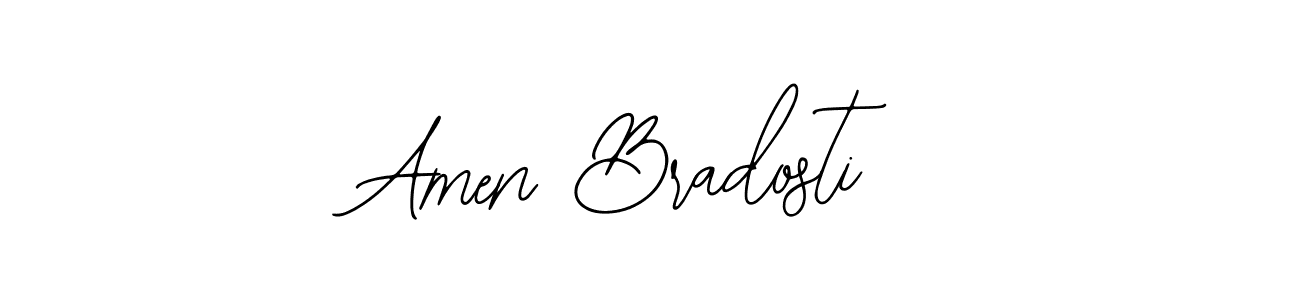 Amen Bradosti stylish signature style. Best Handwritten Sign (Bearetta-2O07w) for my name. Handwritten Signature Collection Ideas for my name Amen Bradosti. Amen Bradosti signature style 12 images and pictures png