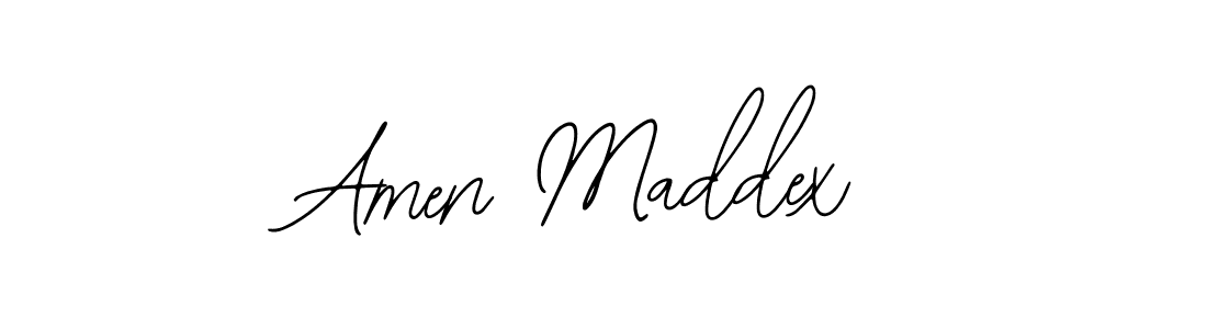 The best way (Bearetta-2O07w) to make a short signature is to pick only two or three words in your name. The name Amen Maddex include a total of six letters. For converting this name. Amen Maddex signature style 12 images and pictures png