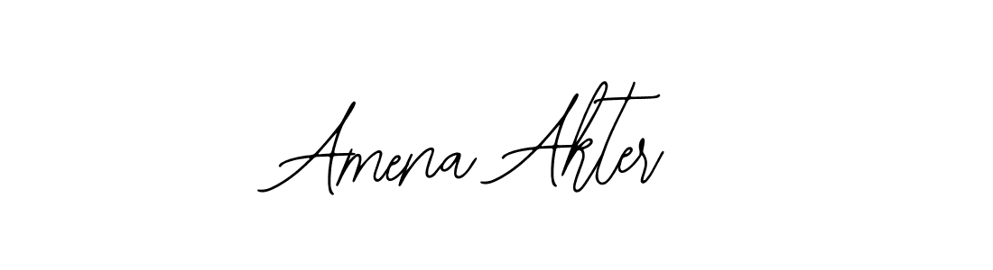 It looks lik you need a new signature style for name Amena Akter. Design unique handwritten (Bearetta-2O07w) signature with our free signature maker in just a few clicks. Amena Akter signature style 12 images and pictures png