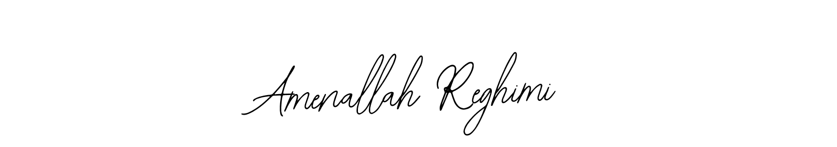 This is the best signature style for the Amenallah Reghimi name. Also you like these signature font (Bearetta-2O07w). Mix name signature. Amenallah Reghimi signature style 12 images and pictures png
