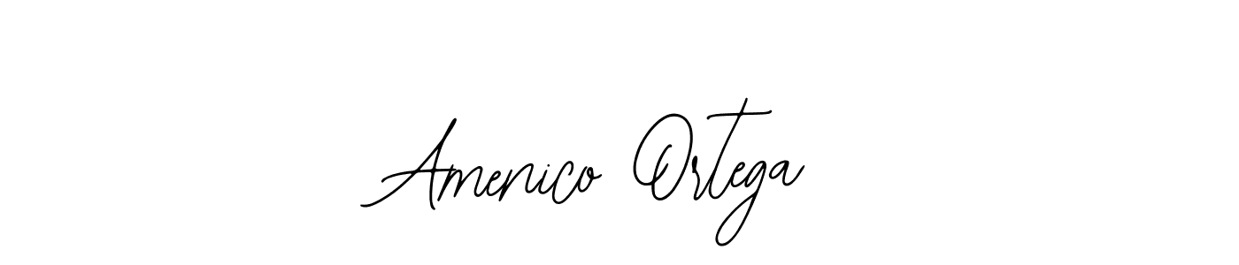 How to make Amenico Ortega name signature. Use Bearetta-2O07w style for creating short signs online. This is the latest handwritten sign. Amenico Ortega signature style 12 images and pictures png
