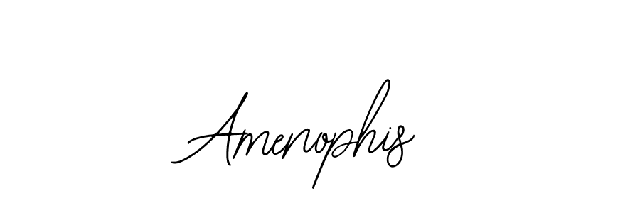 How to Draw Amenophis signature style? Bearetta-2O07w is a latest design signature styles for name Amenophis. Amenophis signature style 12 images and pictures png